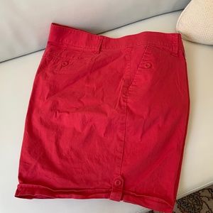 Red Gloria Vanderbilt Women's shorts